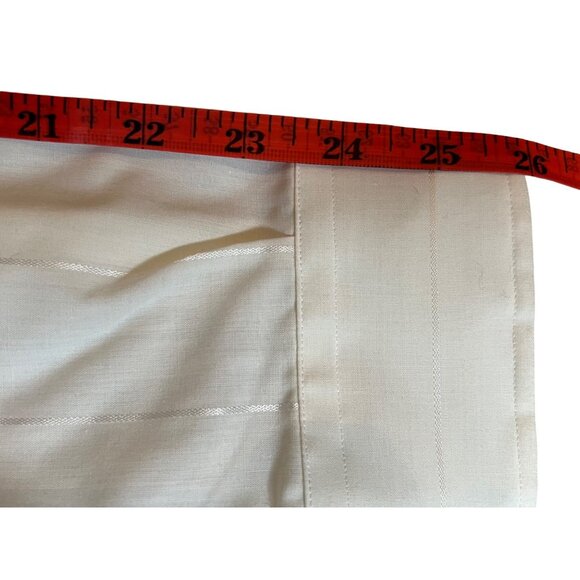 Vintage John Henry White Striped Mens Button-Up Shirt 15.5 34/35 Regular Fit - Picture 14 of 16